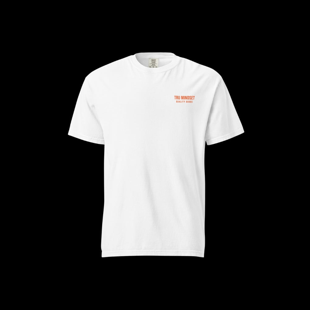 M COLLECTION: SIGNATURE HEAVYWEIGHT TEE - WHITE