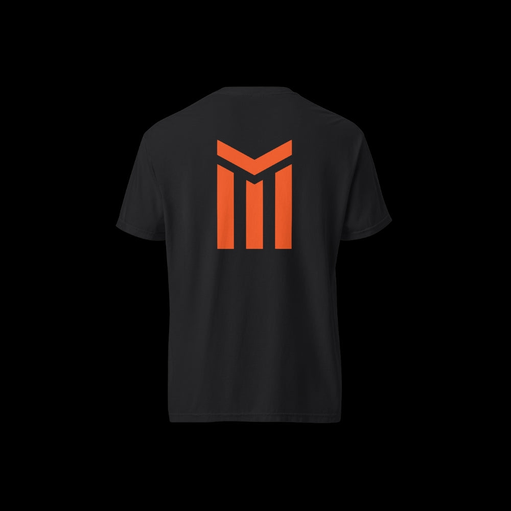 M COLLECTION: SIGNATURE HEAVYWEIGHT TEE - BLACK