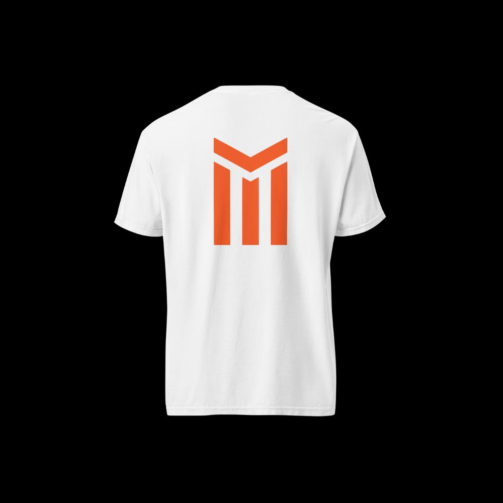 M COLLECTION: SIGNATURE HEAVYWEIGHT TEE - WHITE