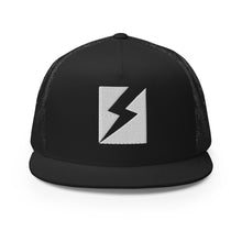 Load image into Gallery viewer, THE WARRIOR WITHIN TRUCKER CAP - BLACK