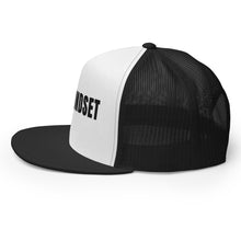 Load image into Gallery viewer, TRU MINDSET TRUCKER CAP - BLACK/WHITE