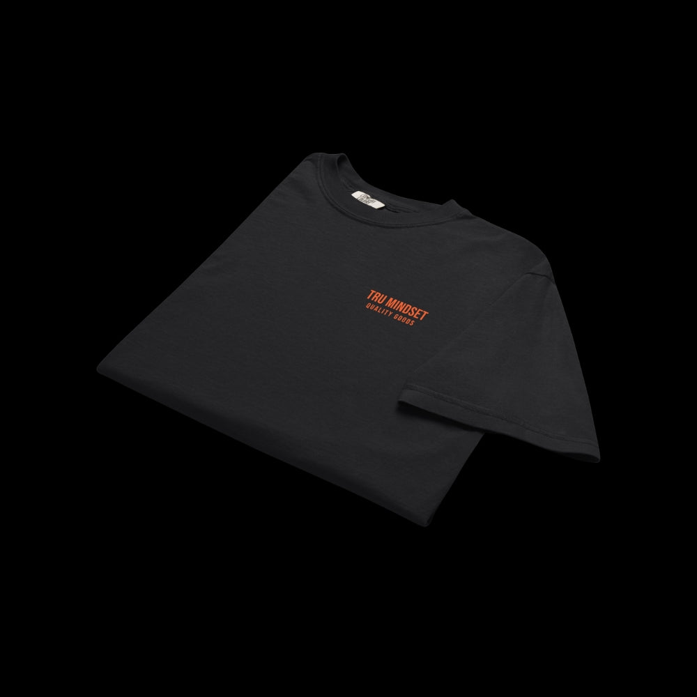 M COLLECTION: SIGNATURE HEAVYWEIGHT TEE - BLACK