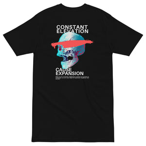 CONSTANT ELEVATION HEAVY BLACK T-SHIRT