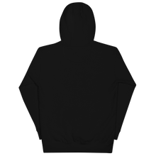 Load image into Gallery viewer, SKULL THREADS LOGO UNISEX HOODIE - BLACK