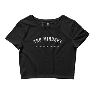 TRU MINDSET CROP TEE - BLACK